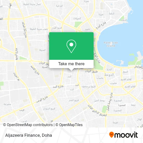 Aljazeera Finance map