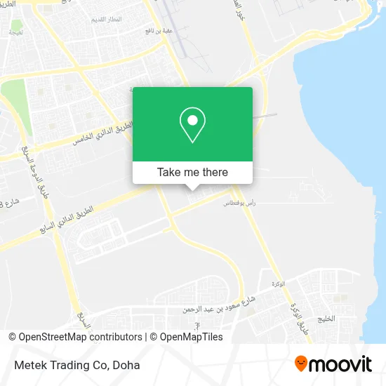 Metek Trading Co map