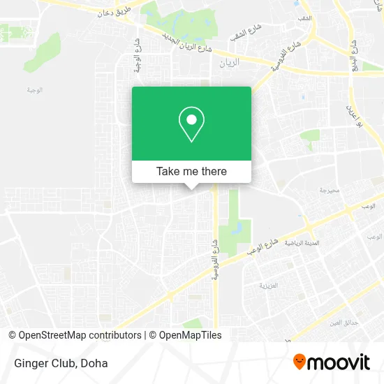 Ginger Club map