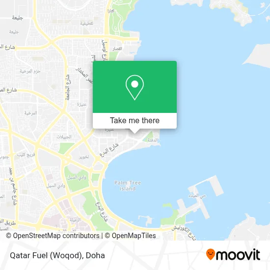 Qatar Fuel (Woqod) map