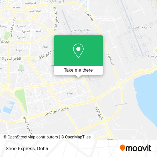 Shoe Express map