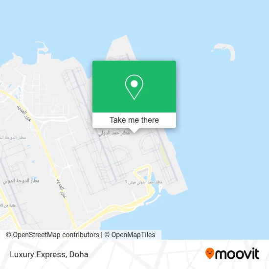 Luxury Express map