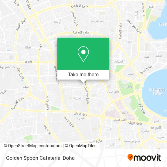 Golden Spoon Cafeteria map