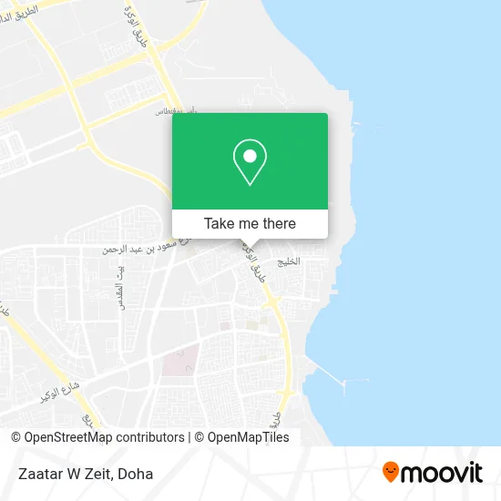 Zaatar W Zeit map
