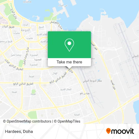 Hardees map