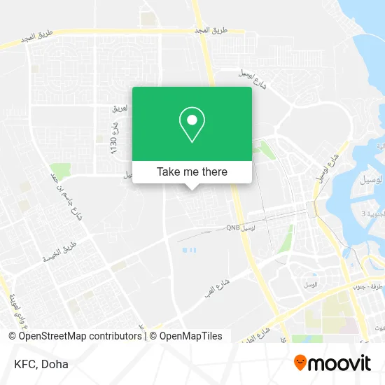 KFC map