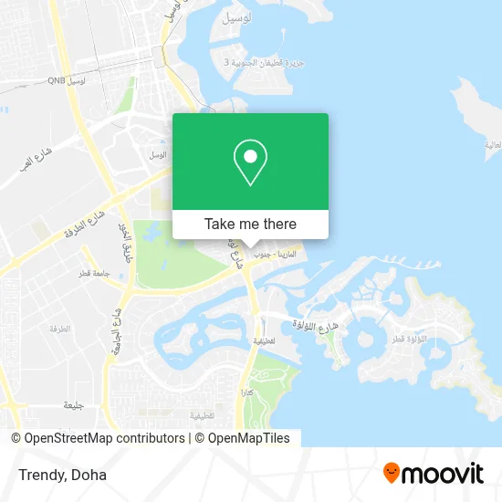 Trendy map