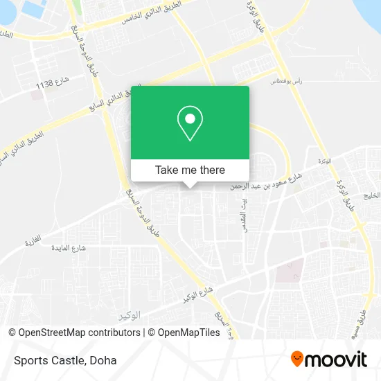 Sports Castle map