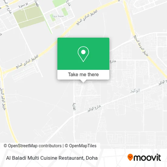 Al Baladi Multi Cuisine Restaurant map