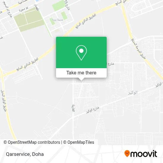 Qarservice map