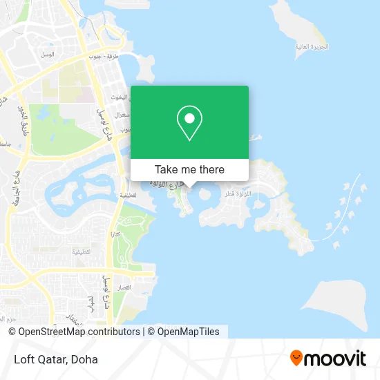 Loft Qatar map