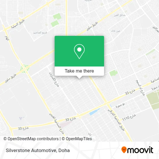 Silverstone Automotive map