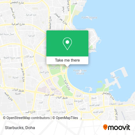 Starbucks map