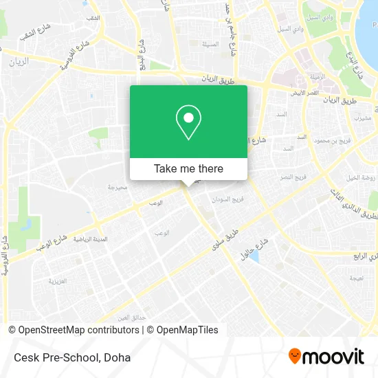 Cesk Pre-School map