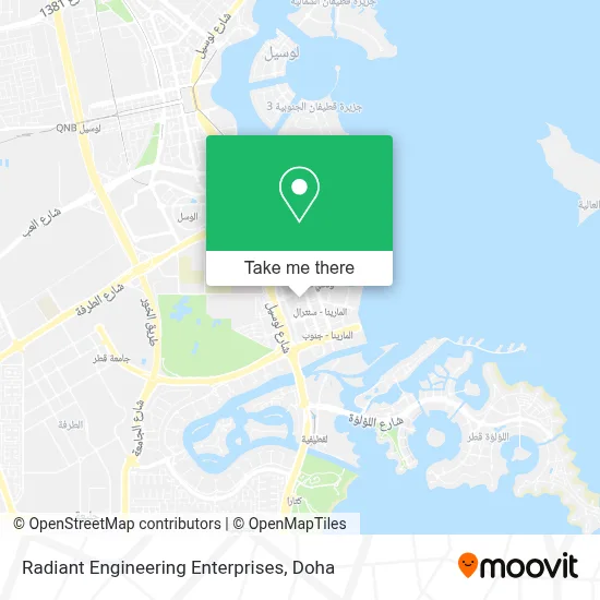 Radiant Engineering Enterprises map