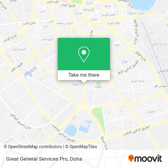 Great General Services Pro map