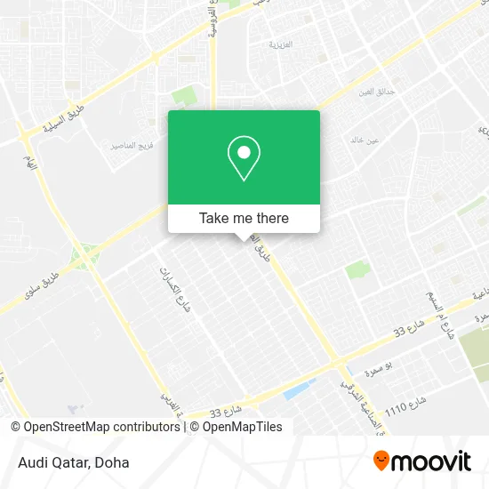 Audi Qatar map