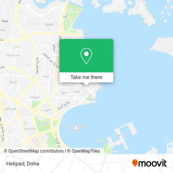 Helipad map