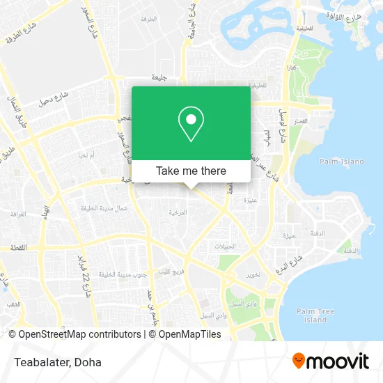 Teabalater map