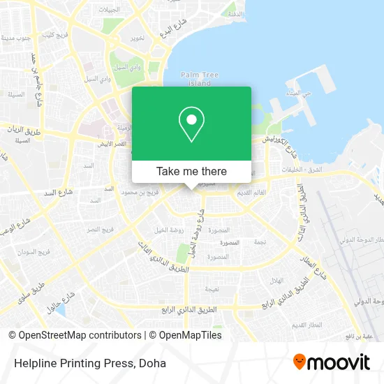 Helpline Printing Press map