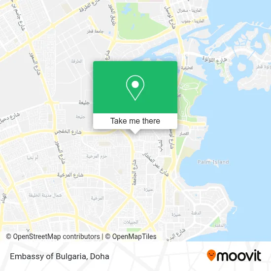 Embassy of Bulgaria map