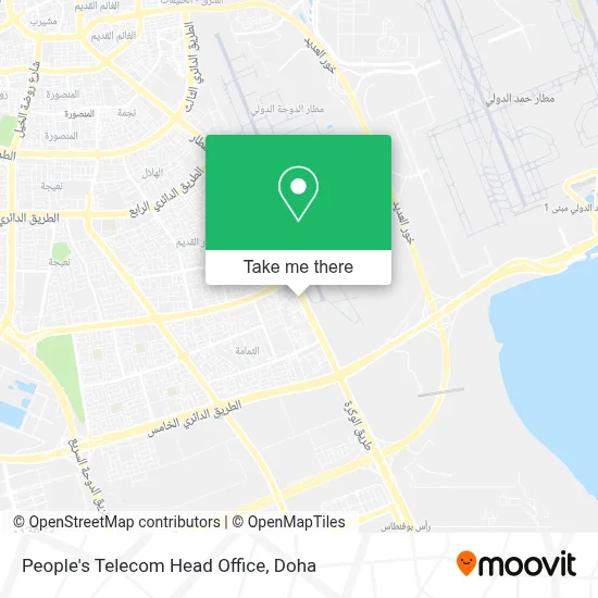 People's Telecom Head Office map