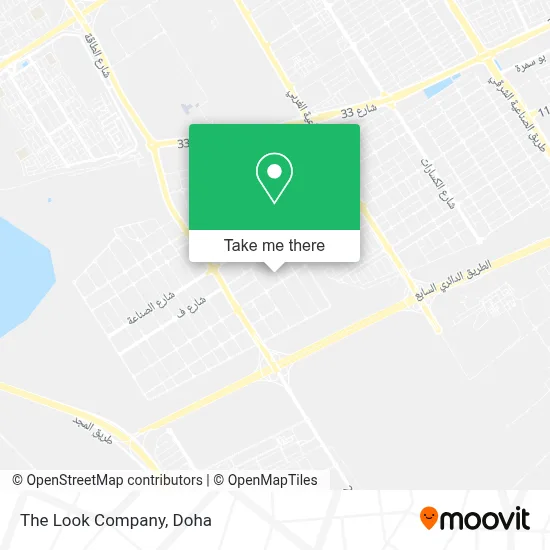 The Look Company map