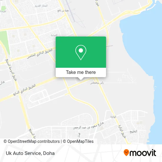 Uk Auto Service map