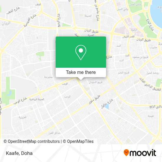 Kaafe map
