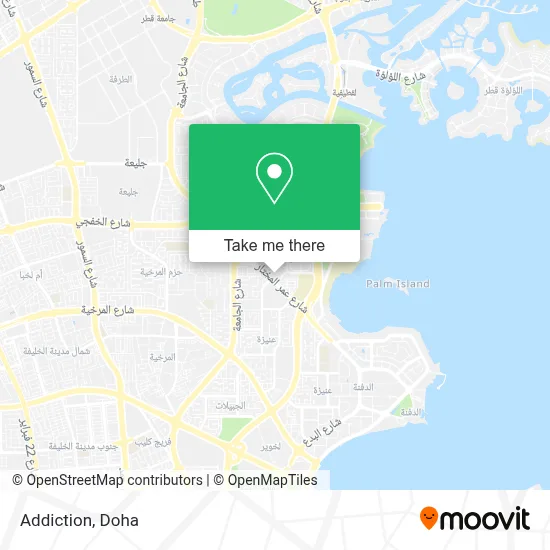 Addiction map