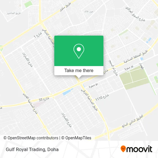Gulf Royal Trading map