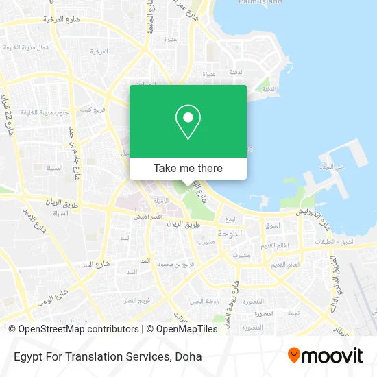 Egypt For Translation Services map