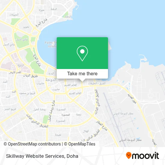 Skillway Website Services map