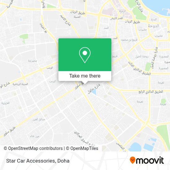 Star Car Accessories map