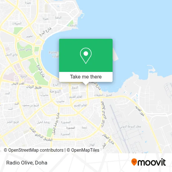 Radio Olive map