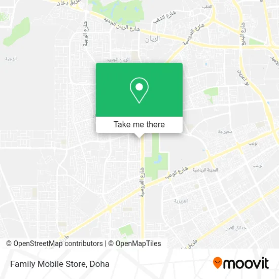 Family Mobile Store map