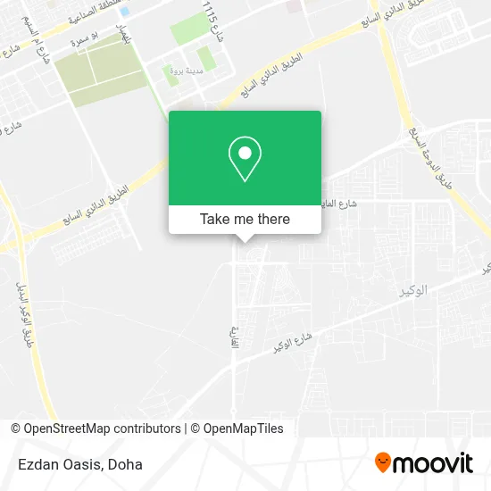 Ezdan Oasis map
