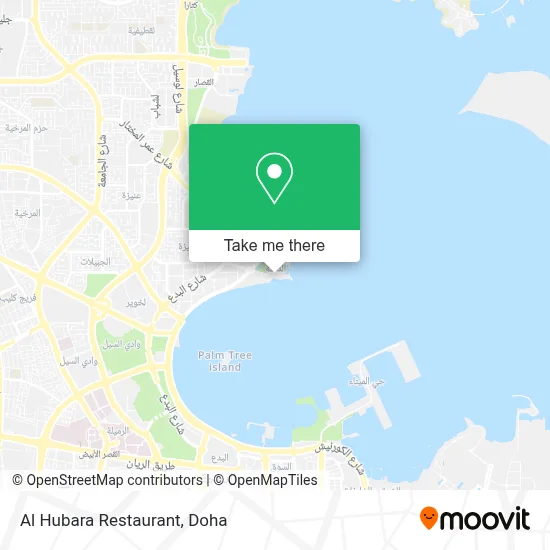 Al Hubara Restaurant map