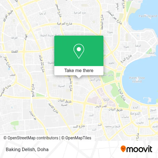 Baking Delish map