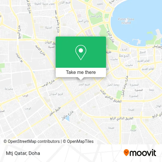 Mtj Qatar map