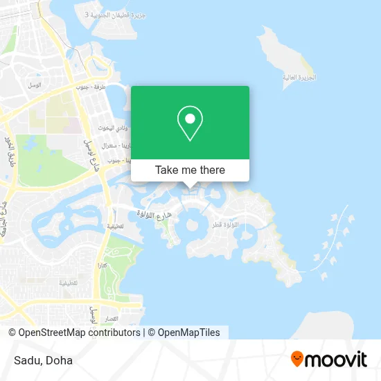Sadu map