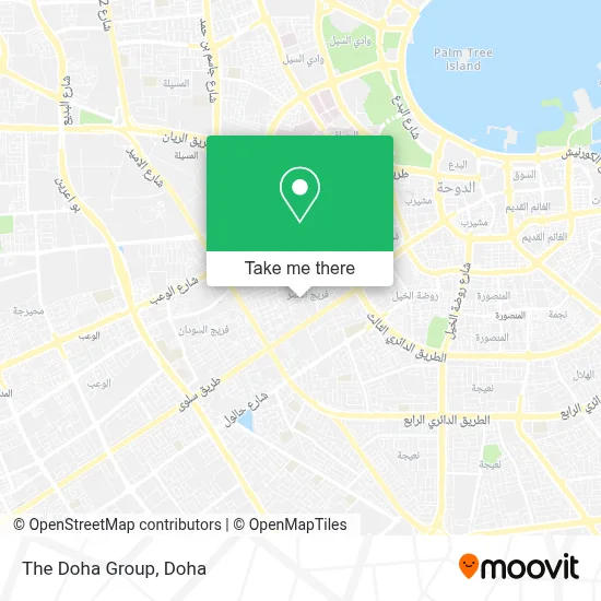 The Doha Group map