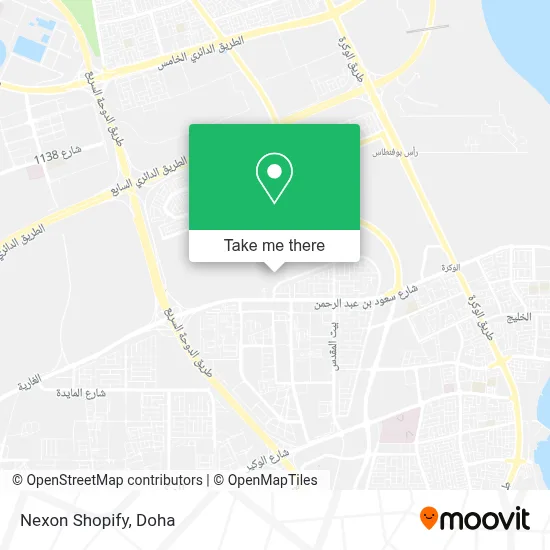 Nexon Shopify map