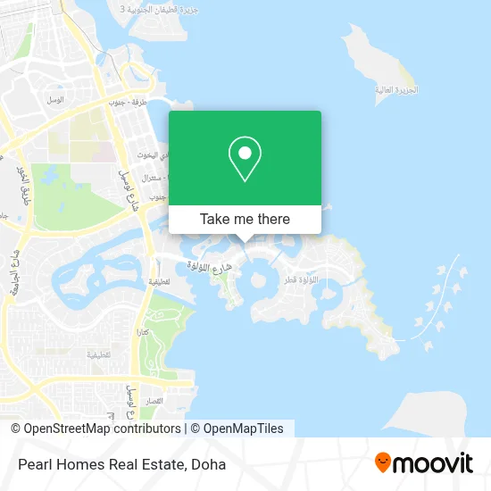 Pearl Homes Real Estate map