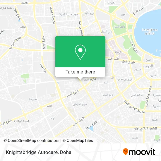 Knightsbridge Autocare map