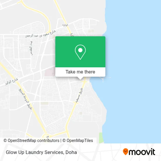Glow Up Laundry Services map