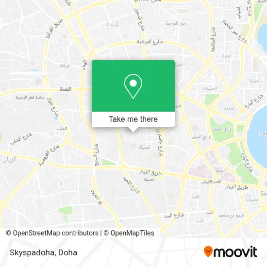 Skyspadoha map