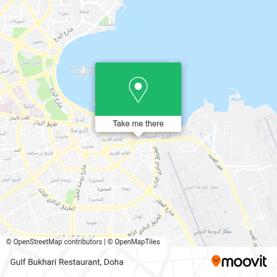 Gulf Bukhari Restaurant map