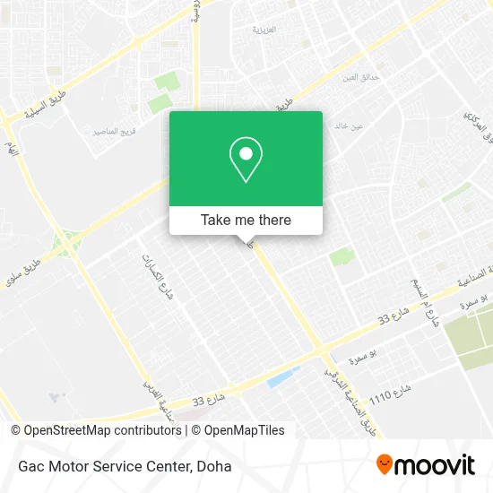 Gac Motor Service Center map