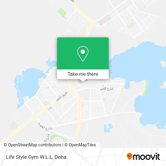 Life Style Gym W.L.L map